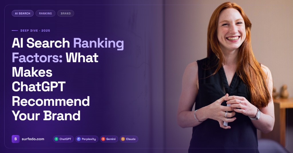 AI search ranking factors